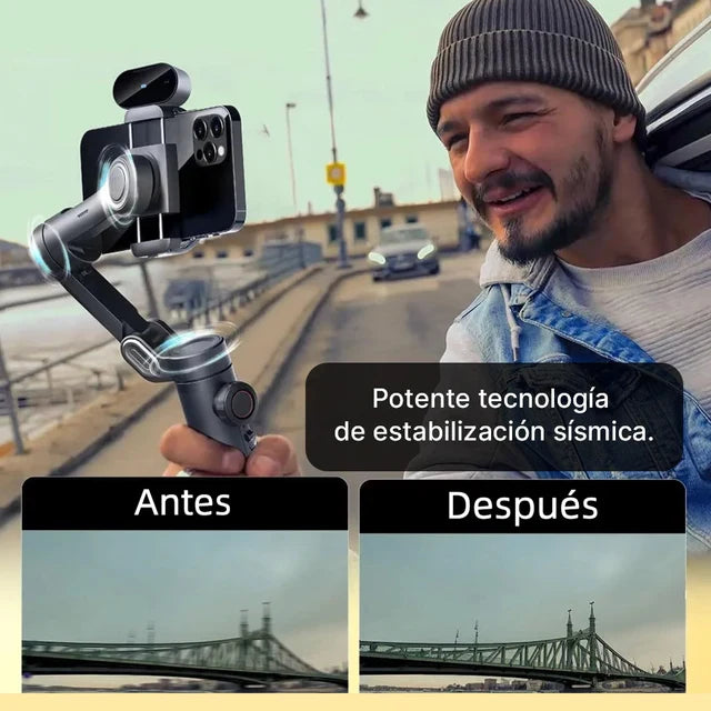 TRÍPODE SOPORTE EXTENSIBLE ORIGINAL con Control Bluetooth – Fotos y Videos Estables a Distancia